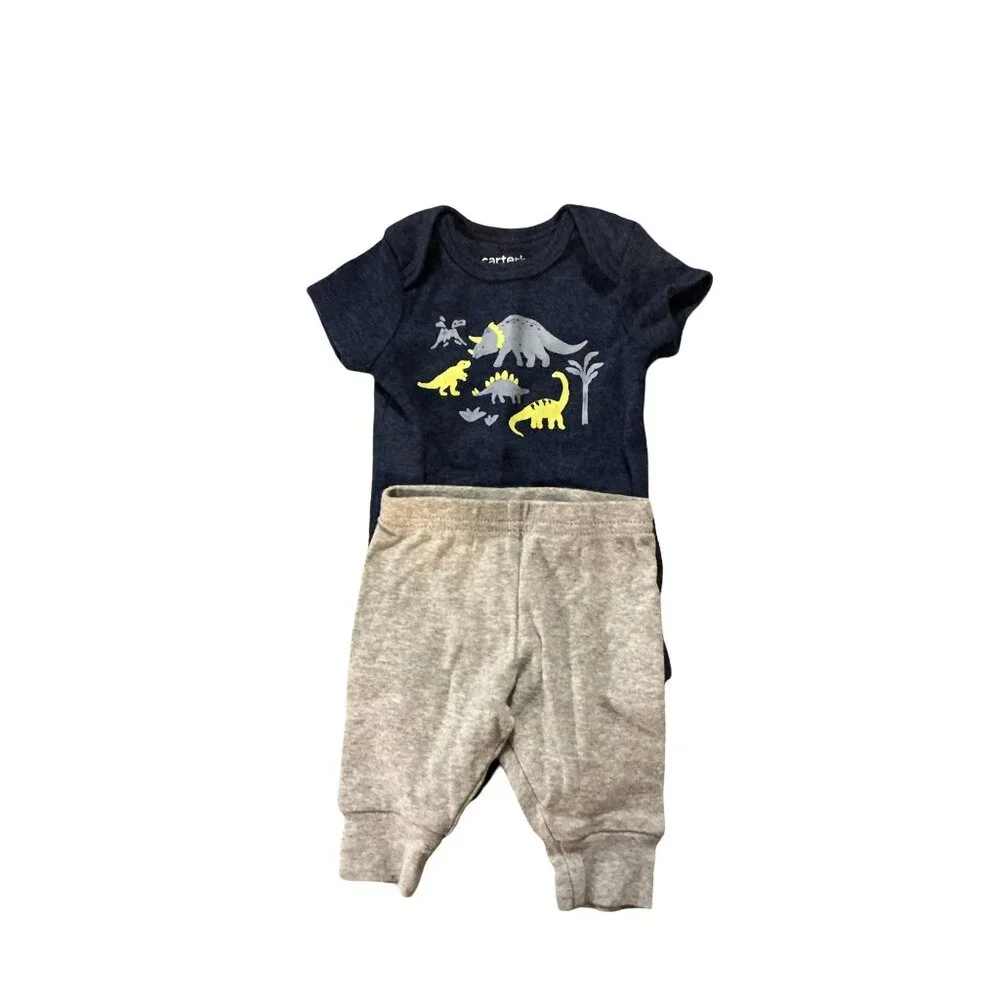 Newborn & 0-3M Baby Boy Clothing Lot Nike Carters Gerber Honest Tops Pants Socks
